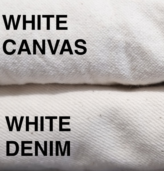 WHITE CANVAS #11 と WHITE DENIM の違い