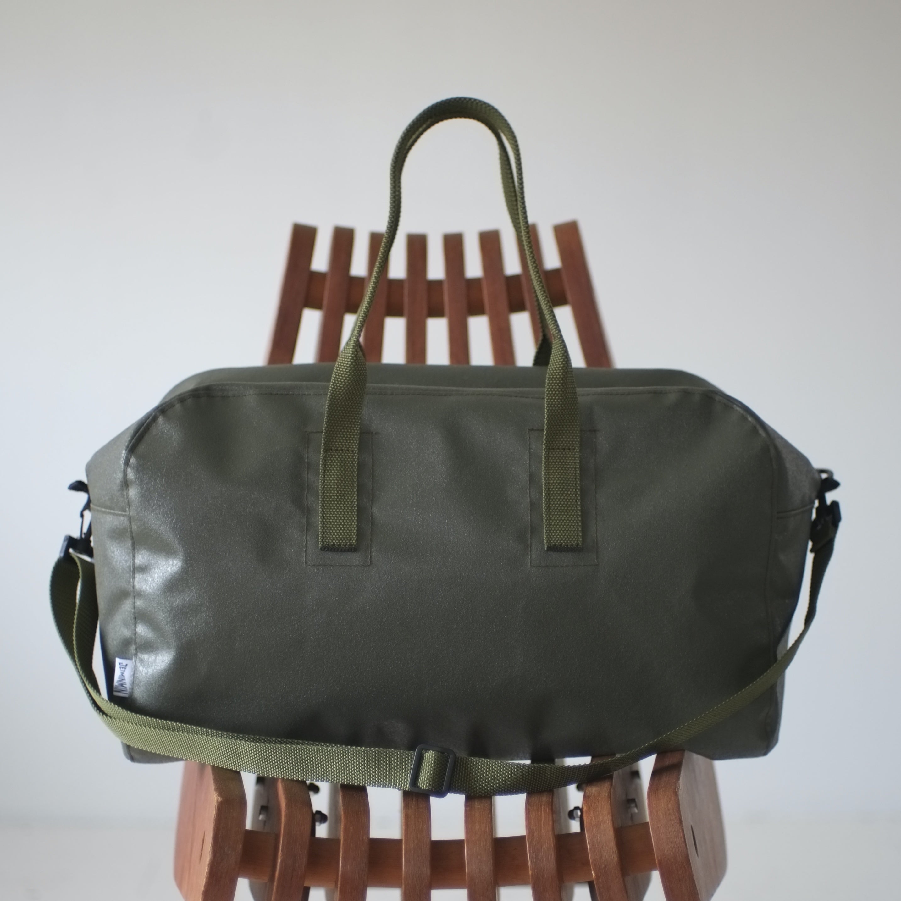 STOCK] CHRISSIE-45+STRAP / OLIVE / MEDIUM HANDLE – JETMINMIN