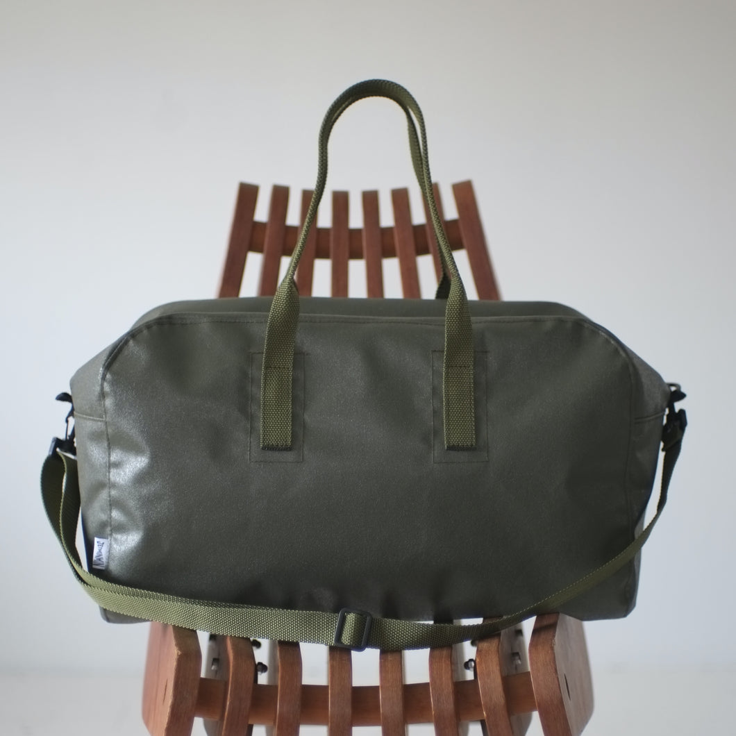 STOCK] CHRISSIE-45+STRAP / OLIVE / MEDIUM HANDLE – JETMINMIN