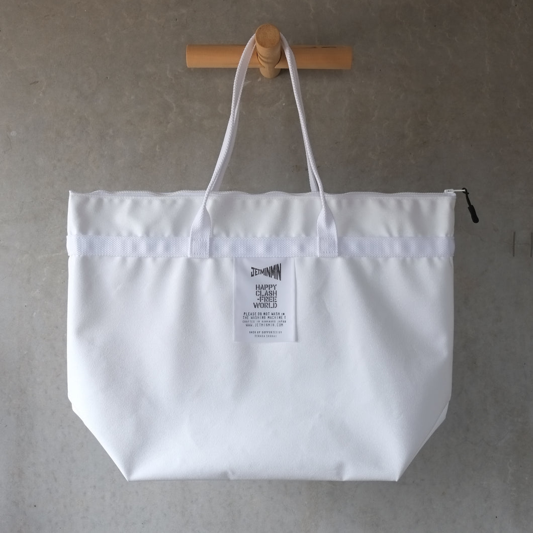 [STOCK] FOLLOW-ZIP-50  WHITE×WHITE LONG HANDLE 右使い