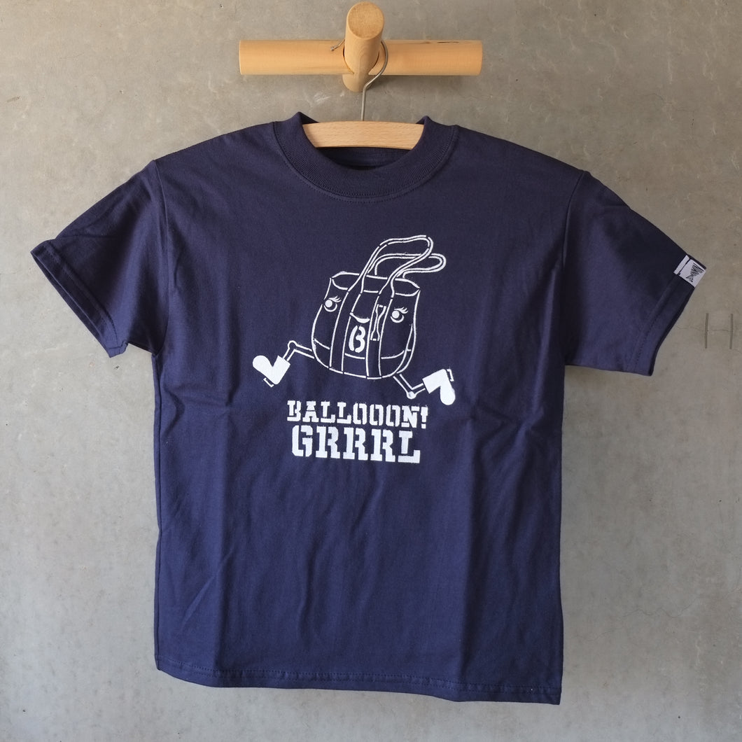 [STOCK] TEE-BALLOOON! GRRRL   KIDS 8Y-10Y