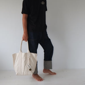 [STOCK] BALLOOON!-45-HI  ORGANIC WHITE DENIM LONG HANDLE 右使い