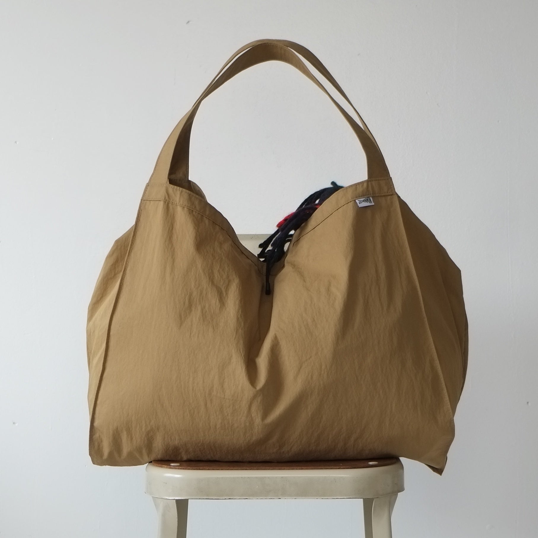 ゆー☆ 22fabric生地使用☆レジ袋型マイバッグ お買得♪ エコバッグ レジ袋大きめ ナイロン生地 - MEI