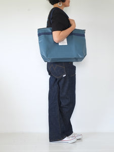 [STOCK] FOLLOW-ZIP-45 BLUE×NAVY LONG 旧モデル