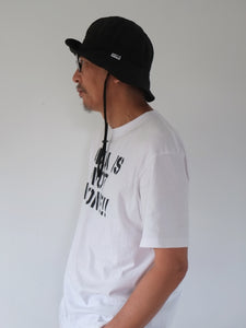 [STOCK] BRIXTON+CHINSTRAP  LINEN-BLACK sizeM