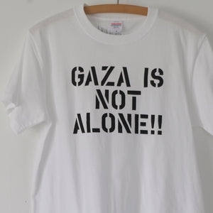 [STOCK] TEE- GAZA IS NOT ALONE   sizeM