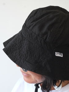 [STOCK] BRIXTON+CHINSTRAP  LINEN-BLACK sizeM