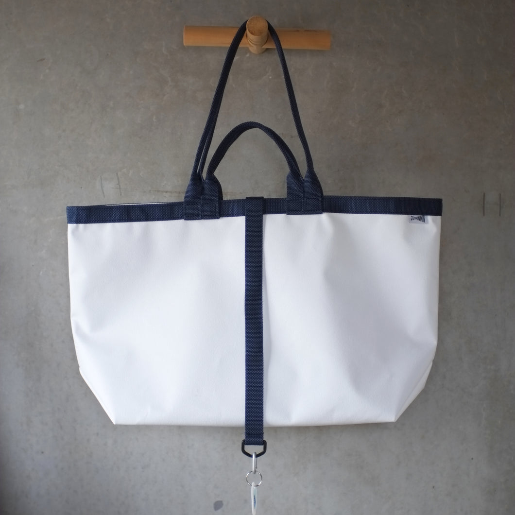 [STOCK] FOLLOW-55  WHITE×NAVY DOUBLE HANDLE 右使い