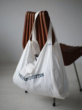 画像をギャラリービューアに読み込む, [STOCK] MARKET-L WHITE "HUNDRED PERCENT COTTON" PRINTED
