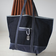 画像をギャラリービューアに読み込む, [STOCK] NARROW-BALLOOON!-65 / DENIM×NAVY / LONG HANDLE
