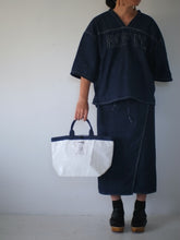 Load image into Gallery viewer, [STOCK] DART->MINI / WHITE×NAVY SHORT HANDLE Old Model
