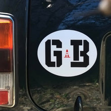 Load image into Gallery viewer, [STOCK] &quot;GB&quot; MAGNET STICKER
